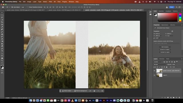 Photoshop Tutorial: Use Generative Fill To Combine Images смотреть онлайн