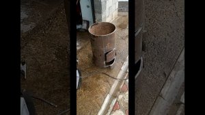 Печка под казан труба 426