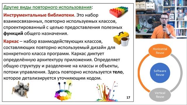 Повторное использование (программотехника - программная инженерия - software engineering) смотреть онлайн