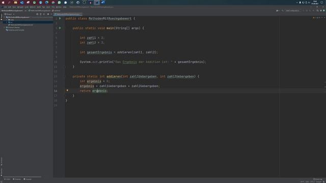 Methoden MIT Rückgabewert in Java ??? Java Tutorial Deutsch Teil 17 Coding Fox