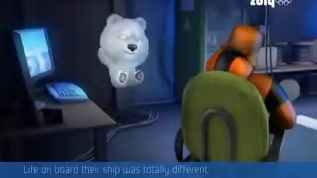 Талисманы Олимпиады 2014 Белый медведь смотреть онлайн