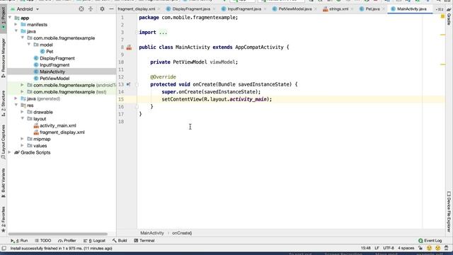 ViewModel and Data between Fragments Walkthrough смотреть онлайн