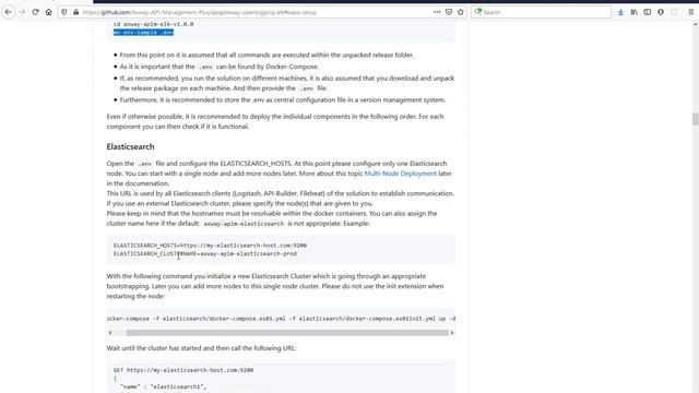 1. Axway APIM with Elasticsearch - Setup Single Node Elasticsearch cluster смотреть онлайн