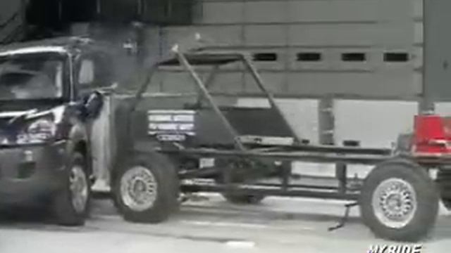 Crash Test 2005 - 08 Hyundai Tucson IIHS Side Impact смотреть онлайн