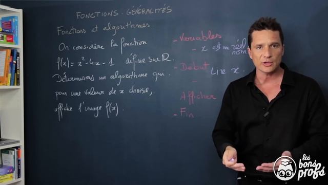 Fonctions et algorithmes - Maths seconde - Les Bons Profs смотреть онлайн
