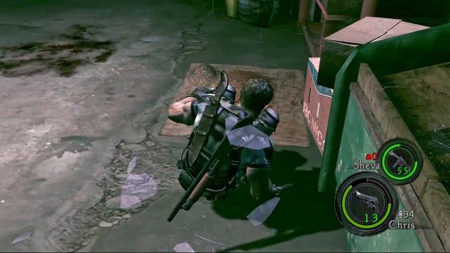 Resident Evil 5 Mod Night Terror Coop Walkthrough Capitulo 3 (Con ColemgKB) смотреть онлайн