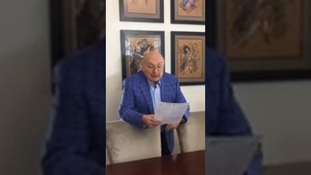 Поздравление Виктору Новикову от Михаила Жванецкого смотреть онлайн