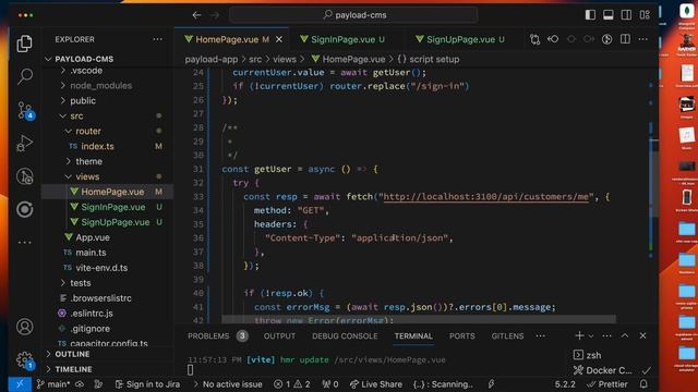 Payload CMS - Headless CMS with Vue - Getting Current User and Cookies смотреть онлайн
