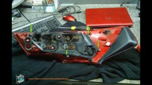 Снятие заднего фонаря - Opel Insignia 2.0i