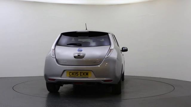 CK15EKM - 100% Electric Nissan LEAF 24KW Acenta with 3.3KW Onboard Charger in Blade Silver Metallic смотреть онлайн
