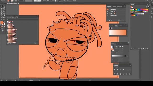 THE POWERPUFF STYLE ((( ADOBE ILLUSTRATOR ))) смотреть онлайн