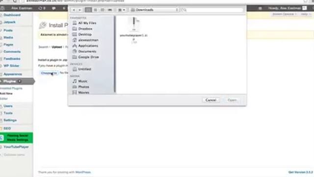 Your Tube Player Wordpress Plugin Installation смотреть онлайн