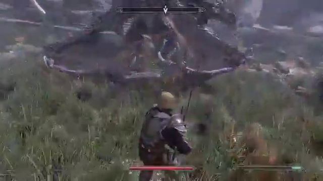 Defeat Alduin Skyrim Legendary Edition. (Xbox one) смотреть онлайн