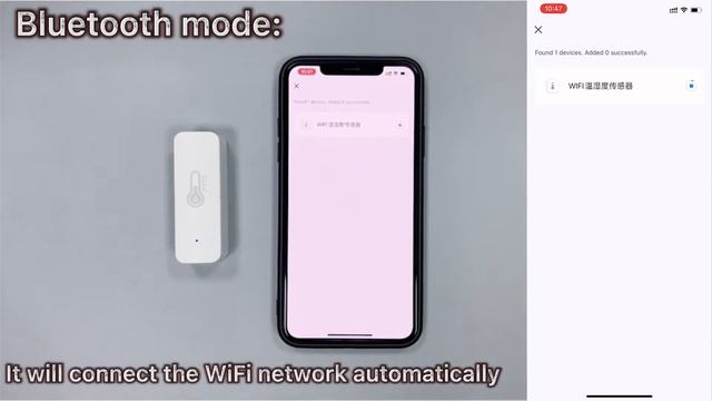 Tuya WIFI Temperature & Humidity Sensor смотреть онлайн