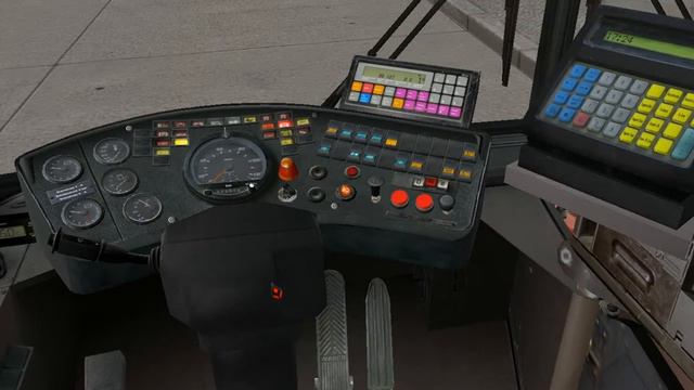 OMSI. Обзор MAN-гармошка смотреть онлайн