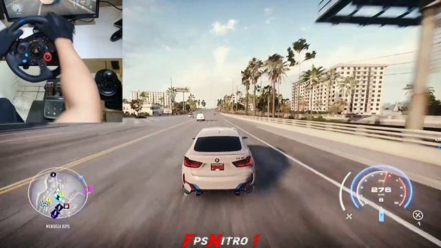 Tour BMW X6 SPOT | NSF HEAT | Gameplay LOGITECH G29 | REALISTIC GRAPHIC смотреть онлайн
