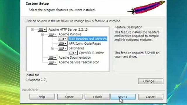 How to install Apache HTTP Server 2.2.13 for Windows.mp4 смотреть онлайн