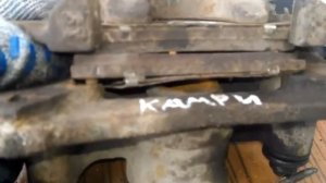 Тойота Камри 20 кузов. Ремонт задних тормозов.