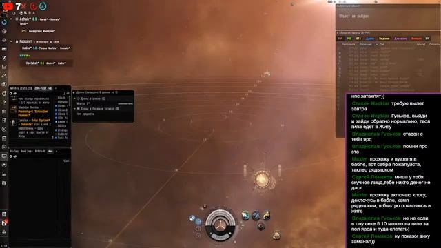 EVE Online. Лекторий РОЯ: Перемещение в EVE: ВХ, Тера, Филаменты, Почвень и т.п.
