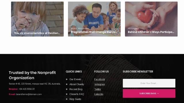 Goza - Nonprofit Charity WordPress Theme | Themeforest Templates смотреть онлайн