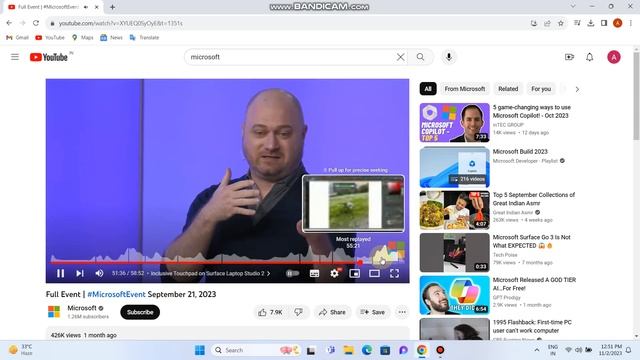 Satya Nadella makes Copilot Windows 11 Microsoft Edge Copilot video’s out of me and beats me up смотреть онлайн