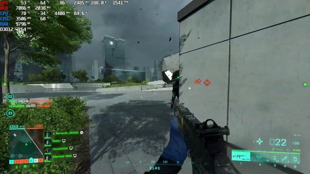 Battlefield 2042 - i9 12900F | RX 6900XT - Intel Laminar RH1 Cooler test смотреть онлайн