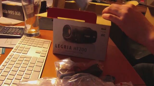 unboxing Canon HF200 смотреть онлайн