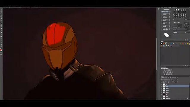 Speedpaint | Mass Effect 2 - Shepard смотреть онлайн