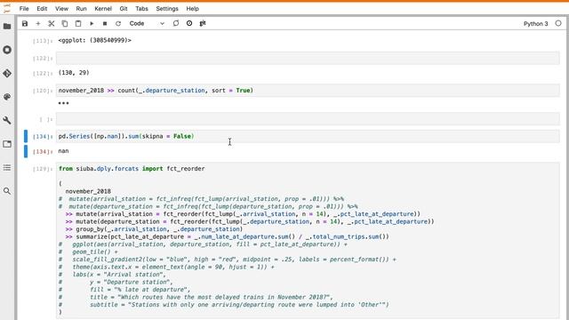 Tidy Tuesday python: translating train delays in France analysis смотреть онлайн