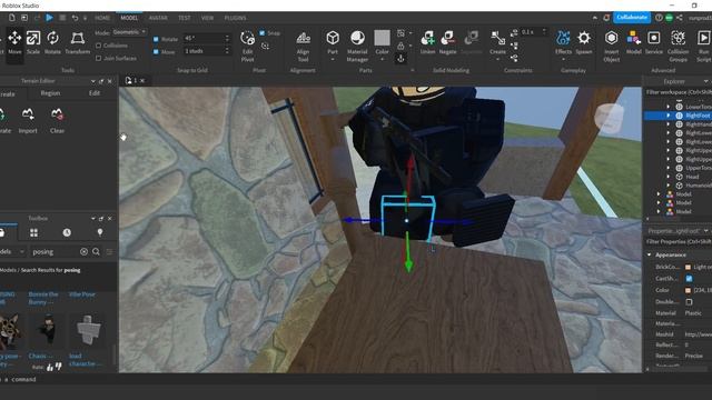 Как сделать позинг в Роблокс | Roblox Studio смотреть онлайн