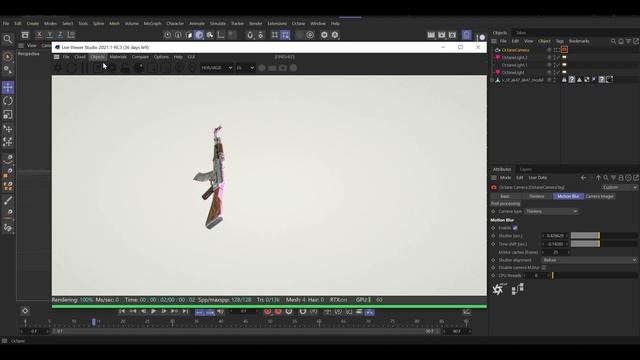 CINEMA 4D | БЫСТРЫЙ РЕНДЕР С RTX | ПЛАГИН OCTANE RENDER смотреть онлайн