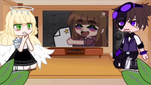 William and Mrs. Afton react to their kids || Part 1 - Elizabeth Afton смотреть онлайн