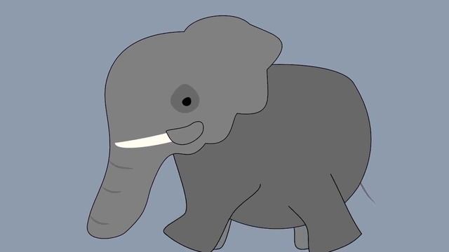 Elephant Walk Cycle with Synfig смотреть онлайн