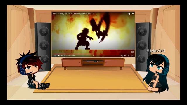 Gacha Reactions- Death Battle! Natsu Vs Ace смотреть онлайн