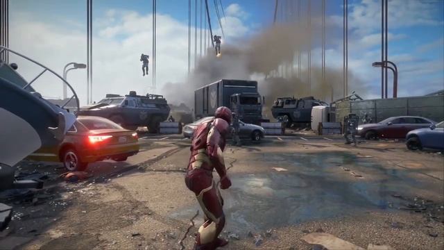 Marvel's Avengers A - day Iron Man Gameplay! смотреть онлайн