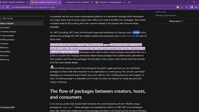 ASP.NET Core Blazor WebAssembly - 20 - What are NuGet Packages in ASP. NET Core Blazor WebAssembly смотреть онлайн