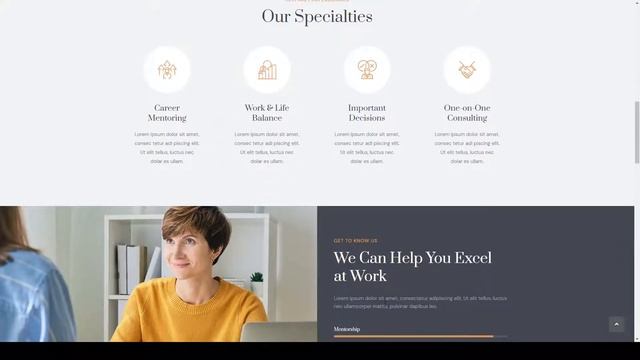 Tudor - Life Coach and Advisor WordPress Theme therapy financial смотреть онлайн