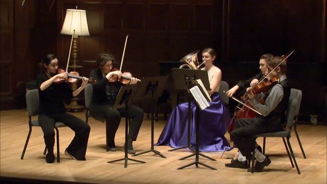 Clarinet Quintet in A Major, K 581 by Mozart on Euphonium смотреть онлайн