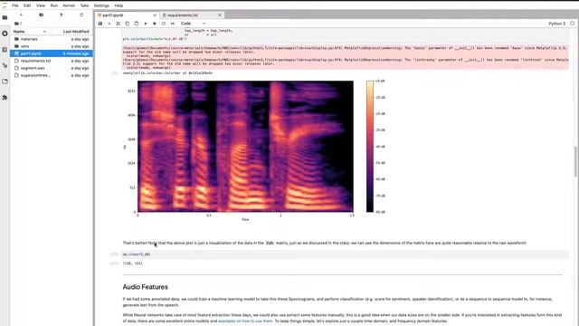 NLP Lecture 8 - Python Tutorial on Basic Speech Processing смотреть онлайн