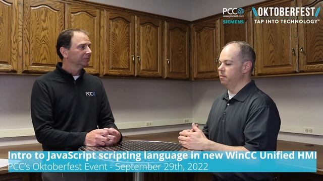 Intro to using JavaScript scripting language in new WinCC Unified HMI | PCC's Oktoberfest 2022 смотреть онлайн