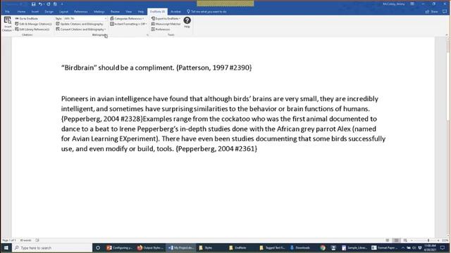 A class recording: configuring your EndNote 20 preferences смотреть онлайн