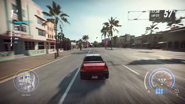 NFS Heat | Lancer Evolution IX | Larry | 2:13:20 смотреть онлайн