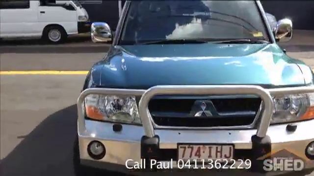 2004 Mitsubishi Pajero NP Exceed Auto Green смотреть онлайн