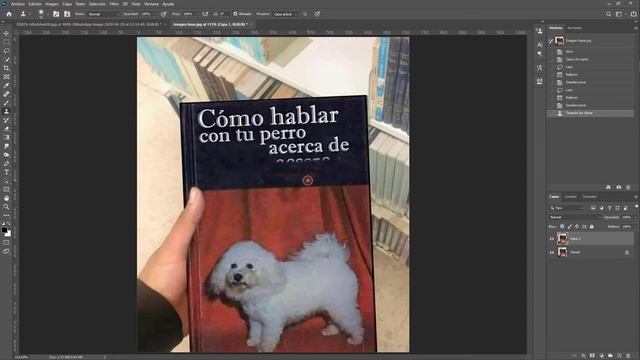 Tutorial de Photoshop - Editar memes de internet de forma profesional смотреть онлайн