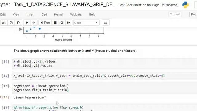 Task 1 -DATA SCIENCE- S Lavanya смотреть онлайн