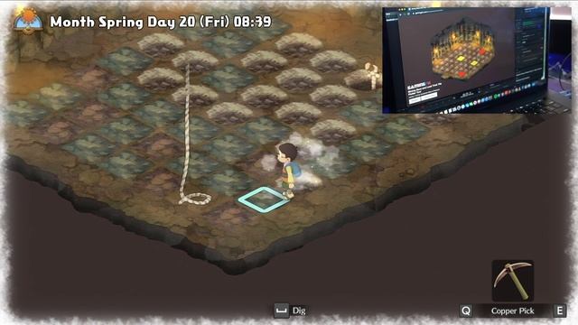 How to Save and Load Mining Tricks in Doraemon Story of Seasons смотреть онлайн