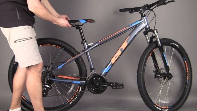 GT AGGRESSOR COMP 2018 серый/оранжевый смотреть онлайн