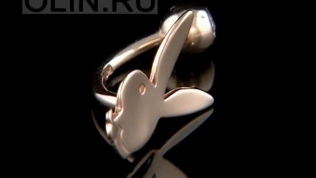 Серьга для пирсинга "Плейбой" смотреть онлайн