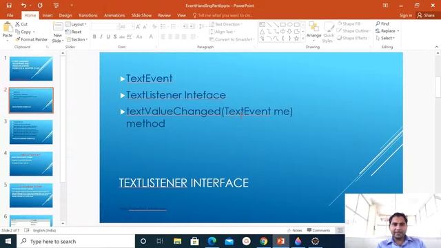 Event Handling TextListener WindowListener смотреть онлайн