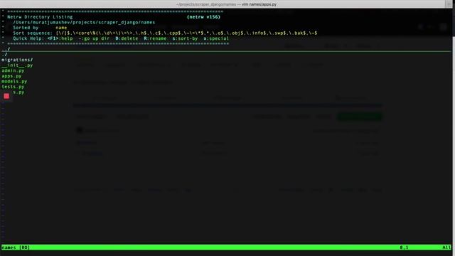 Wrapping scrapy with django смотреть онлайн